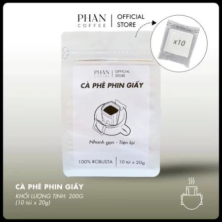 Cà phê phin giấy